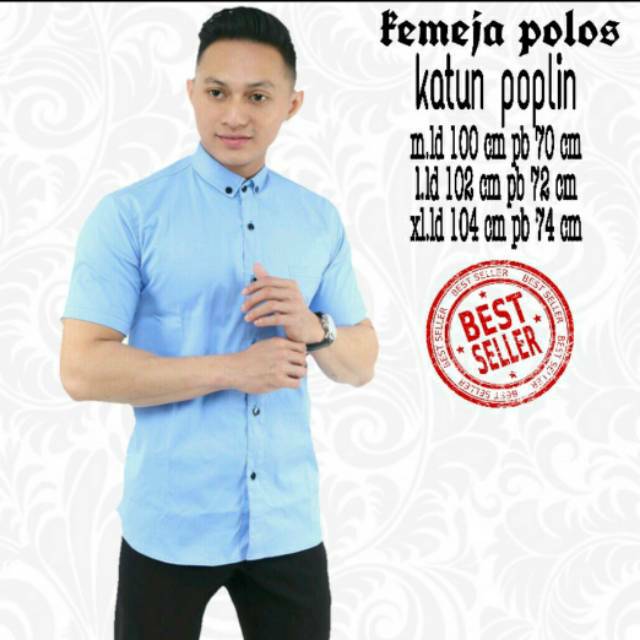 KEMEJA PRIA MENS POLOSAN LENGAn PENDEK COOLMAN PAKIAN PRIA CASUAL PAKAIAN DINAS PNS KERJA SIZE MLXL