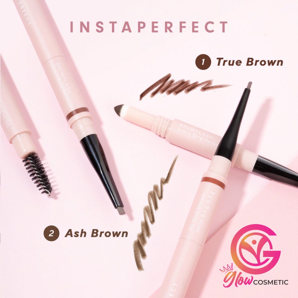 WARDAH INSTAPERFECT BROWFLASH 3 IN 1 BROW PERFECTOR