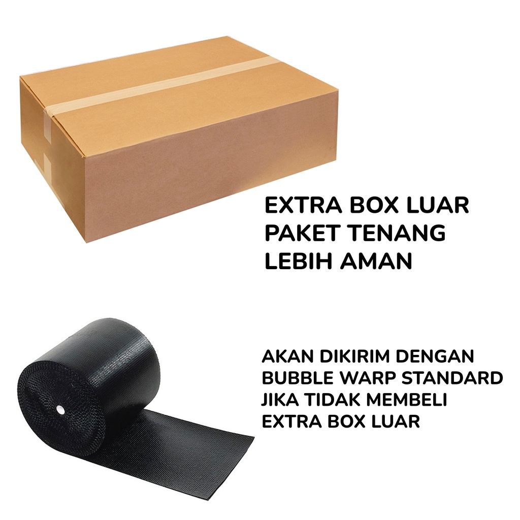 Tambahan EXTRA BOX LUAR  Agar Lebih Aman &amp; PAPERBAG POLOS