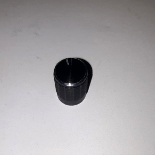 Knop Rotary switch 20 mm x 20 mm Hitam Import