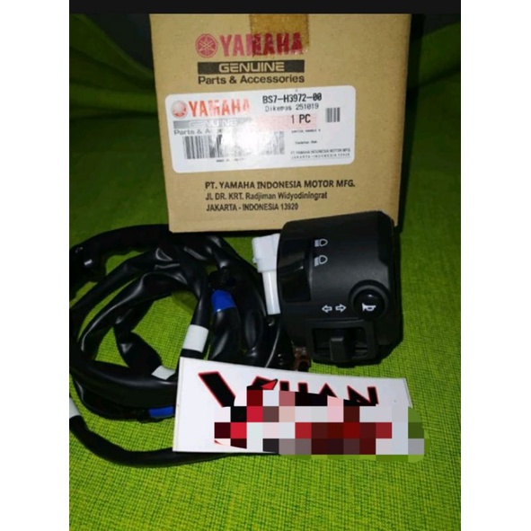 holder Saklar kiri yamaha R25 New original yamaha
