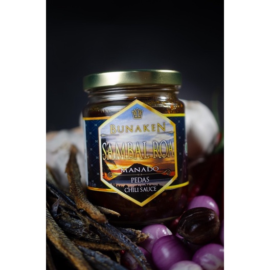 

Sambal Roa Bunaken PREMIUM 250gr