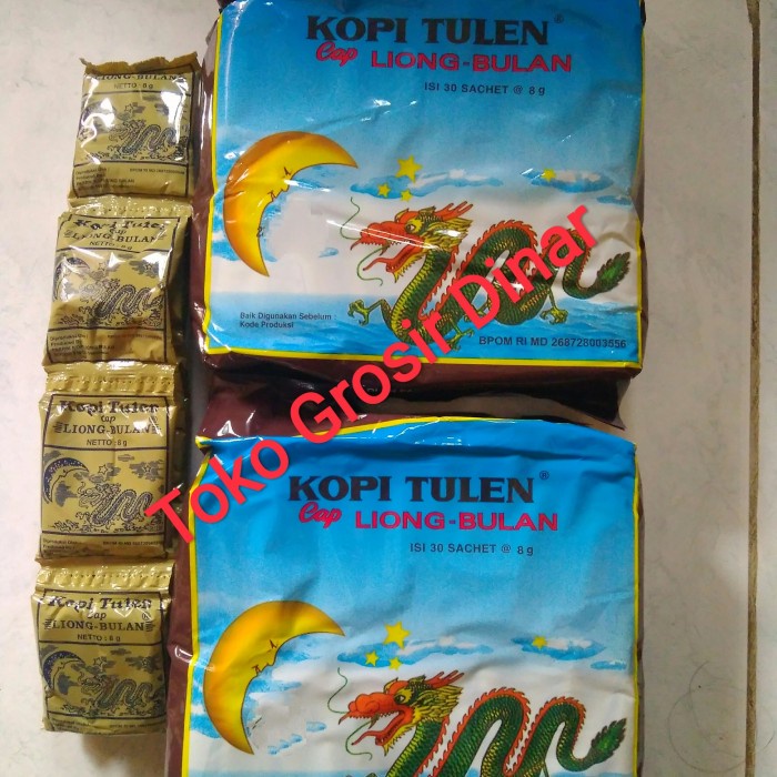 

H2J0U12J1U Kopi Liong Bulan Hitam Tanpa Gula, 1Pack Isi 30 Sachet Hyh01Yjj