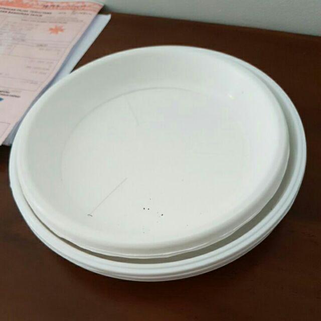 Tatakan 17 Putih Gbl - Tatakan Putih - Tatakan Pot - Tatakan Putih Polos