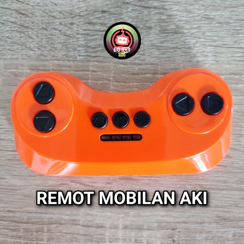 REMOT MOBILAN AKI 6V / 12V REMOTE CONTROL MOBILAN ANAK WARNA OREN / REMOT OREN UNTUK RECEIVER J5YHB-