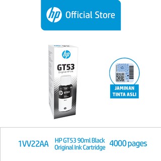 Tinta Printer HP Original GT53 90-ml Black/Smart Tank 400, 500, 600, 700 670, 720, 750,  115, 315, 319, 415, 419, 500, 515, 615 - Catridge Murah Gratis Ongkir