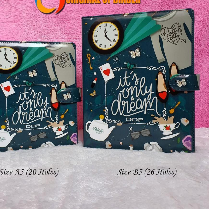 

HARGA HEBOH^^ BINDER PRINTING MOTIP ONLY DREAM A5 DAN B5 S2H2