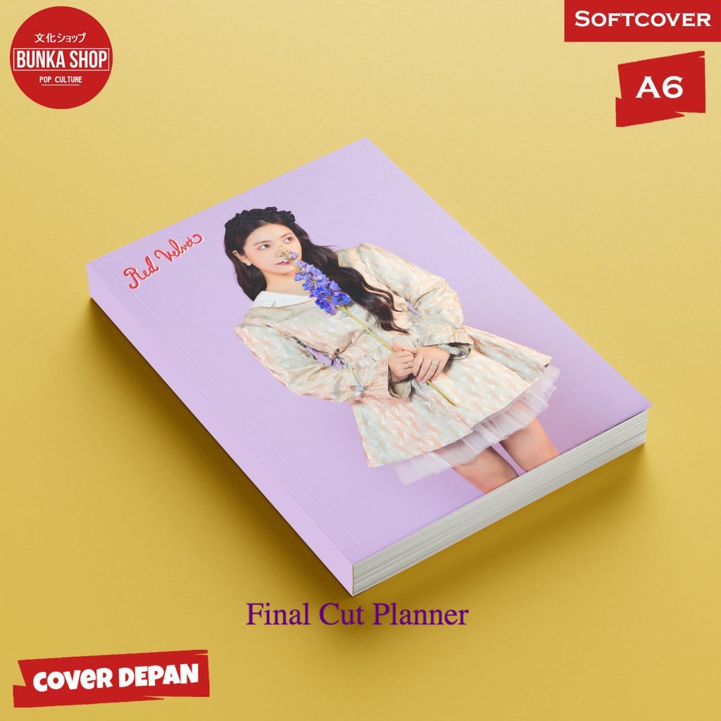 

Pocket Note Kpop Red Velvet yeri Purple Softcover A6 Buku Tulis catatan Notes Agenda Planner Jurnal