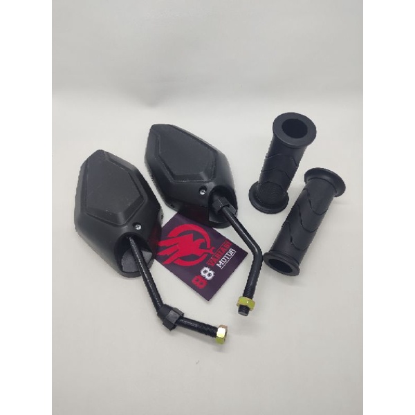 Paket Spion Standar Bawaan Honda Vario Dan Handgrip Standar Motor Honda