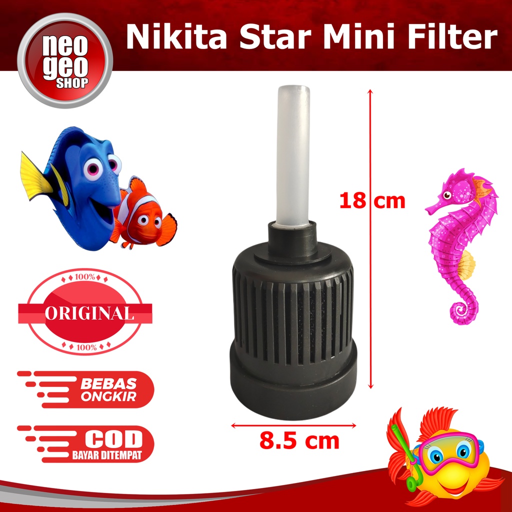 NIKITA STAR MINI FILTER internal aquarium aquascape