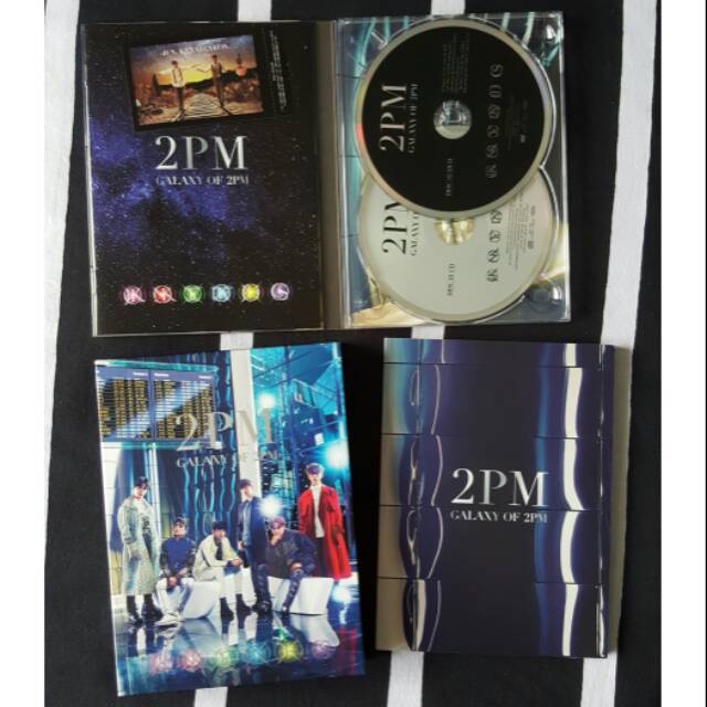 2PM GALAXY OF 2PM LIMITED EDITION JAPAN ALBUM JUN. K NICHKHUN TAECYEON WOOYOUNG JUNHO CHANSUNG