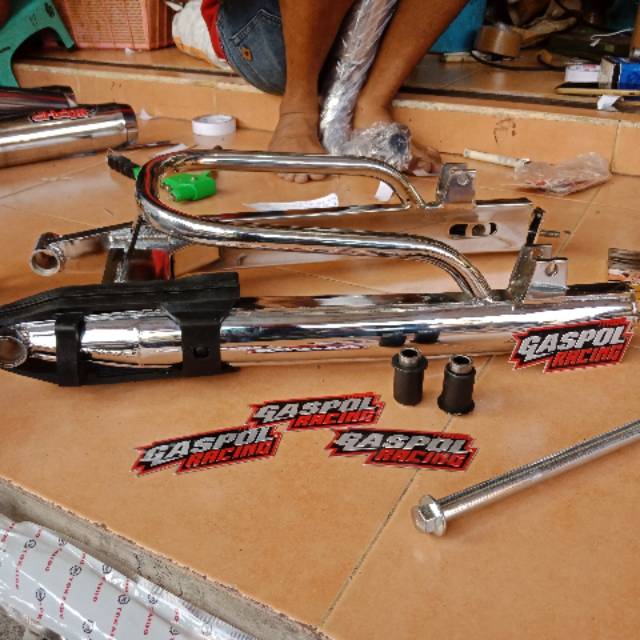 Jual Swing Arm Oval Rx King Capit Urang Oval Bahan Besi Las-Lasan Kuat Mentah Finishing Krom Kontes
