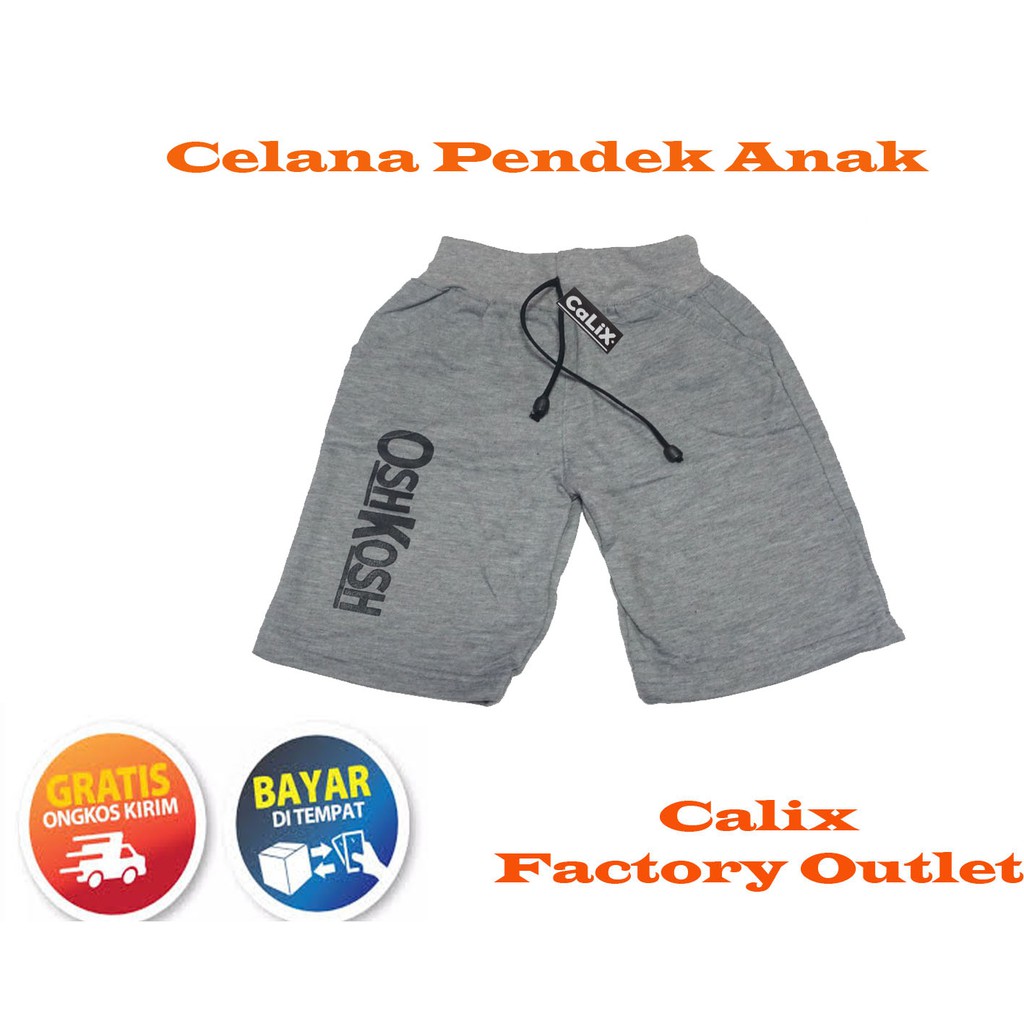 Celana Pendek Anak Bahan Fleece Celana Sport