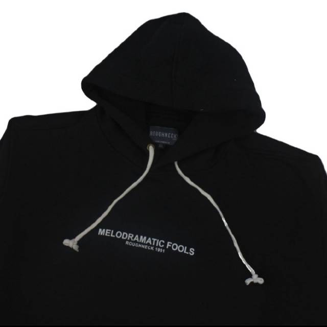 HOODIE ROUGHNECK WARNA HITAM