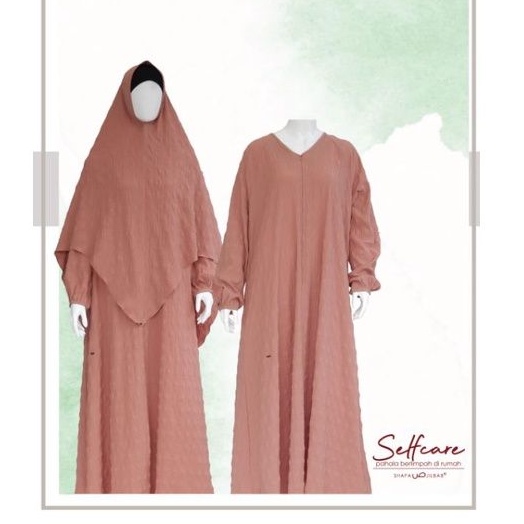 SELFCARE Sister Set Gamis Khimar - Shafa Jilbab #ayranashwa #shafajilbab