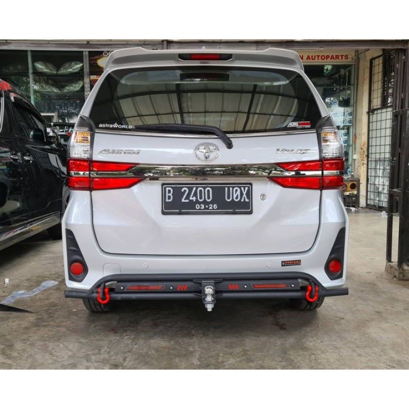 TOWING BAR / PENGAMAN BELAKANG ALL NEW AVANZA STYLE COBRA SEVENCODE