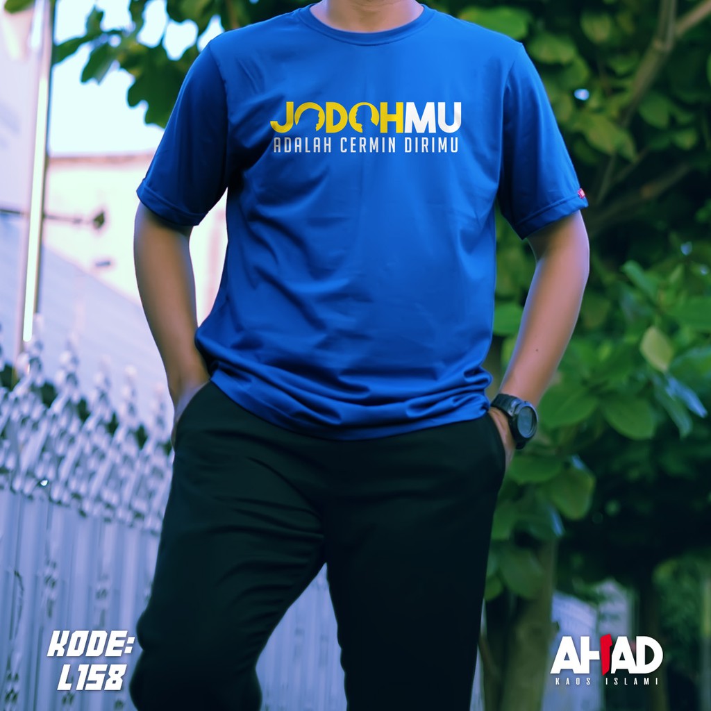 Kaos Islami Ahad - Jodohmu Adalah Cerminan Dirimu - L158