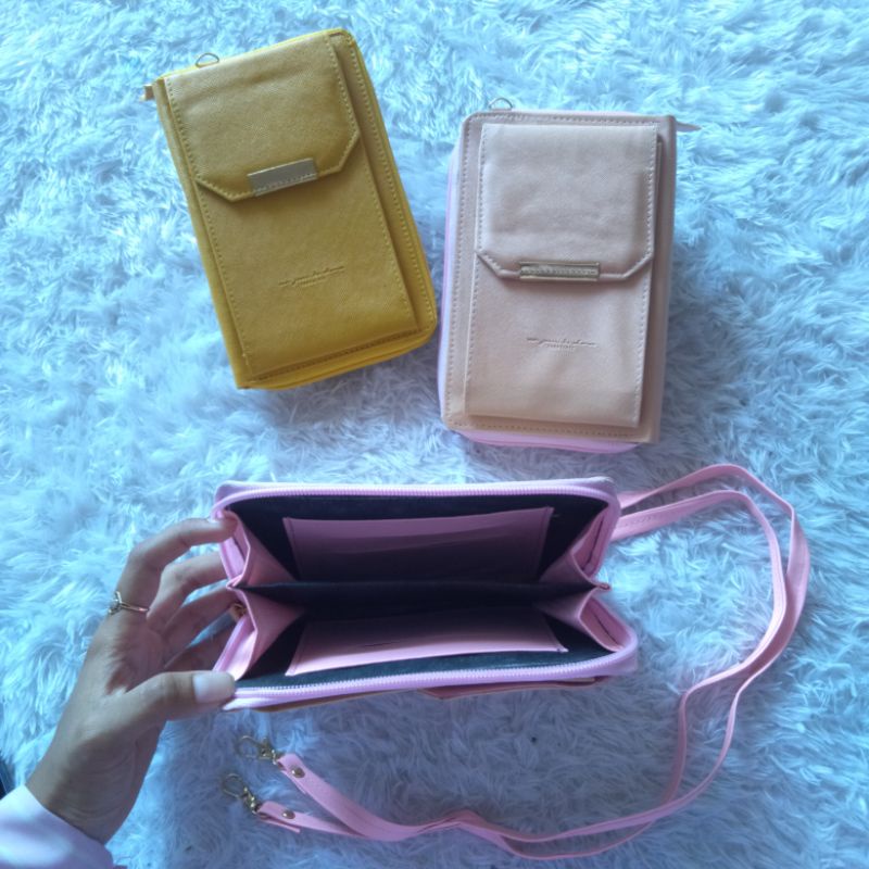 Dompet Wanita Lipat Polos Ada Tali Kode B05