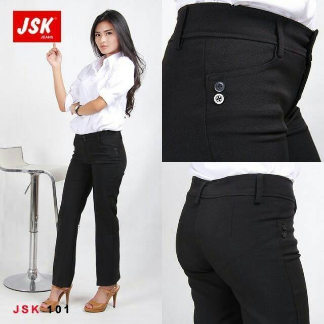 D Most Celana Kerja Wanita Model Basic Lurus Abu abu dan D Most Celana Kerja Wanita Model Basic Lurus Abu abu dan
