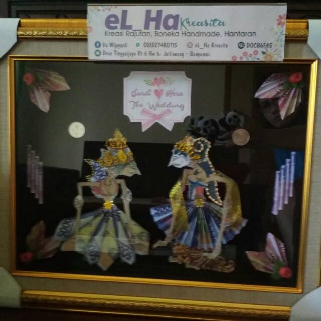 MAHAR PERNIKAHAN SESERAHAN WAYANG UANG KUNO