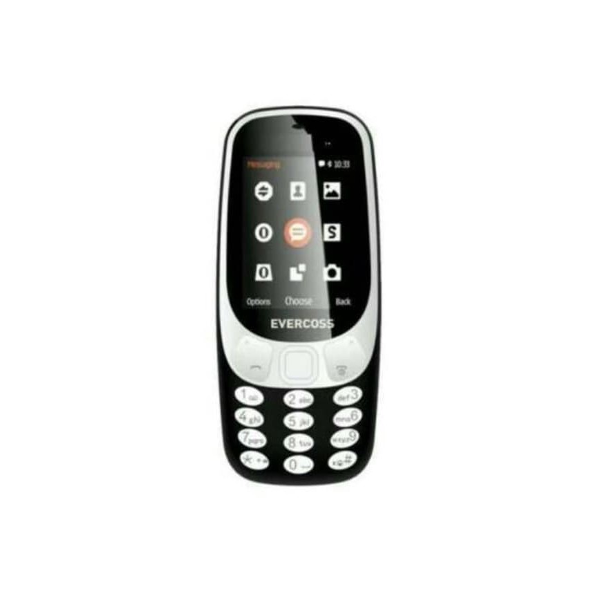 Evercoss N1A N1 A N 1A Original - HP Murah Mirip N 3310 Reborn 2017 - Hitam