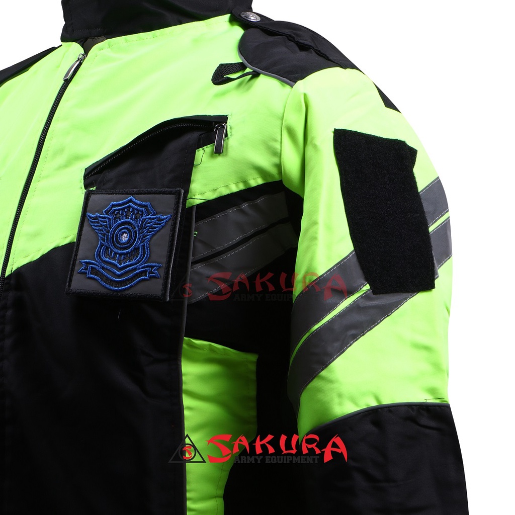 Jaket Lantas Polisi Jaket Polisi Lalu Lintas Jaket Patwal