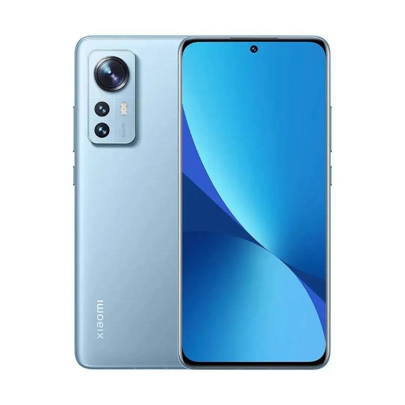 HP Terbaru Xiaomi 12 5G 8/256 Ram 8GB Rom internal 2565GB - New TAM Original Garansi Resmi - Handphone Smartphone Hape 50MP PRO OIS Snapdragon 8 Gen 1 - Warna Baru Blue Gray Grey Black Purple Blue Biru Abu abu Hitam 8 12 256 - Promo Murah-Blue