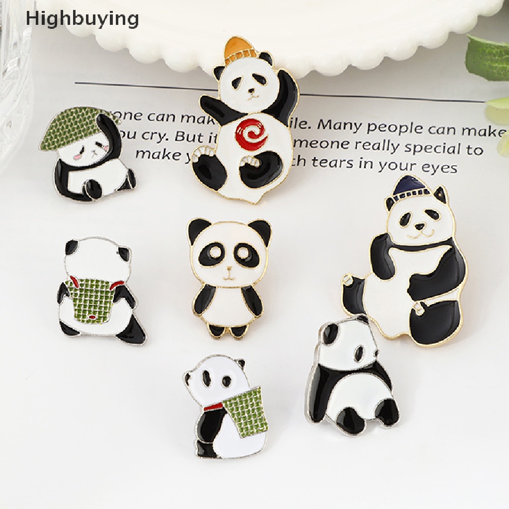 Hbid Bros Bentuk Panda Cina Bahan Metal Untuk Hadiah