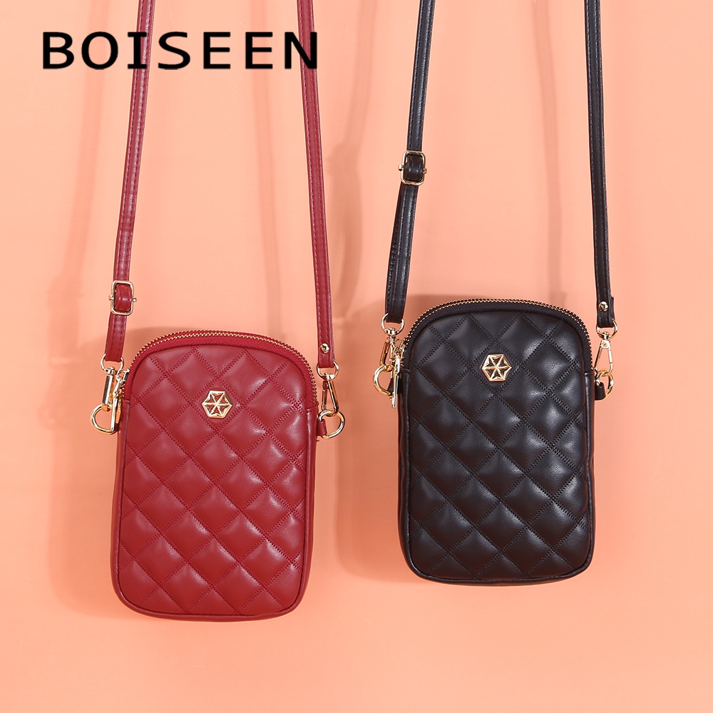 BOISEEN N1891 Tas Selempang Wanita Dompet Panjang Wanita Dompet Handphone Sling Bag WATCHKITE WKOS