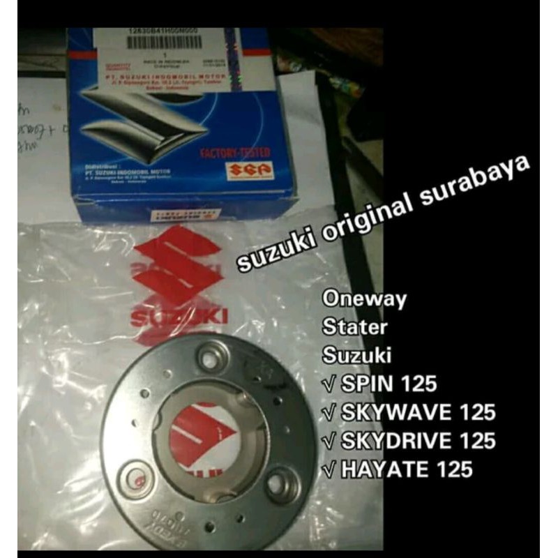 oneway one way stater suzuki spin skydrive skywave hayate ori sgp