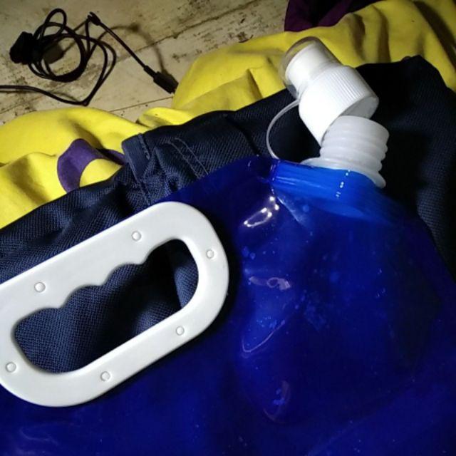 Foldable Waterbag 3l Kantung Air Jerigen Jeriken Lipat Portable Hiking