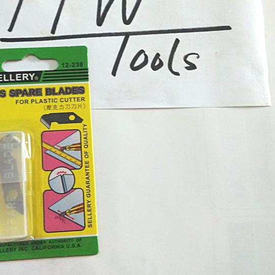 

♣ 5 PCS SPARE BLADES / ANAK PLASTIC CUTTER SELLERY ☛