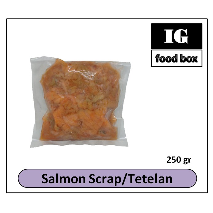 

Salmon Scrap - Tetelan Salmon 250 gr