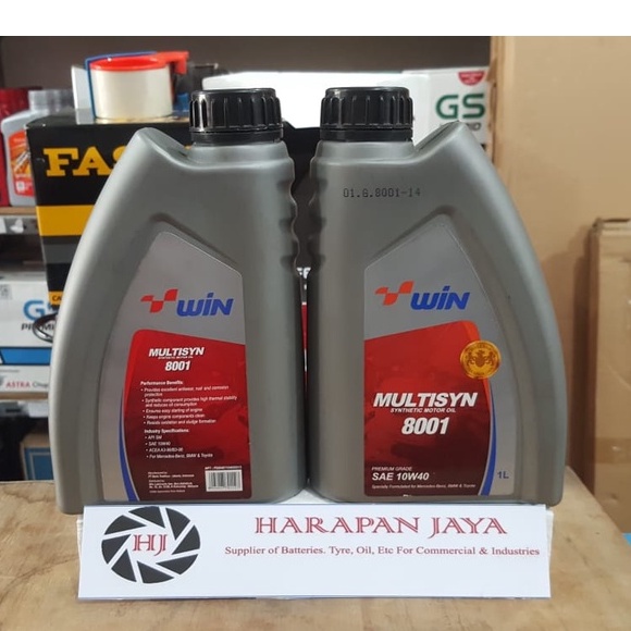 OLI MOBIL BENSIN MULTISYN 8001 10W40 @1L (WIN)