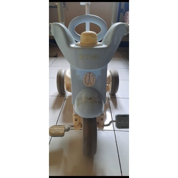 Sepeda Anak Iimo #2 Tricycle Macaron Blue (Preloved)