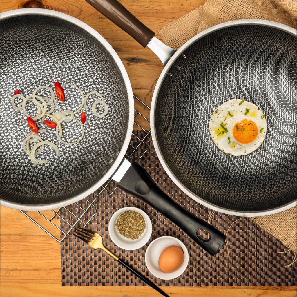 Wajan Anti Lengket / Stainless Steel