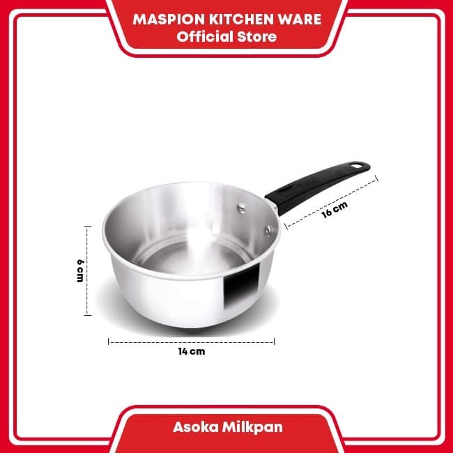 MASPION Panci Milkpan Panda ASOKA 14 cm