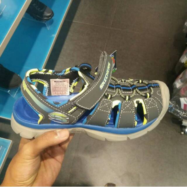 Sepatu sandal skechers kids