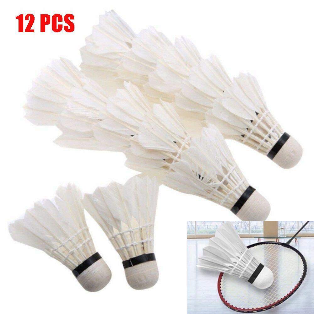 Suyo 12pcs Shuttlecock Bahan Busa Tahan Lama Untuk Olahraga