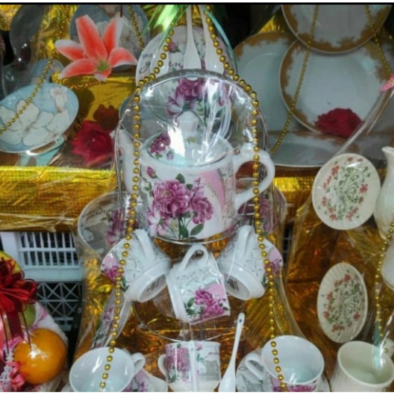 

Parcel Pecah Belah Tea Set Cute Idul Fitri