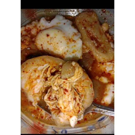 

Baso Aci Jumbo (isi ayam suwir pedas)