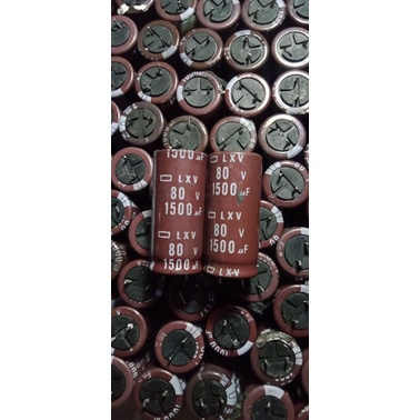 elco 80v 1500uf ori cabutan / kapasitor elco 80v 1500mikro