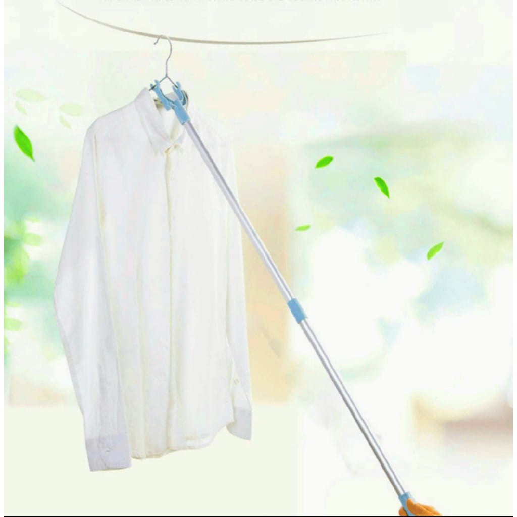 ~ PIYOSHI08 ~ Tongkat Jemuran Pengait Baju Hanger Gantungan Baju Display Toko Murah Praktis PR31