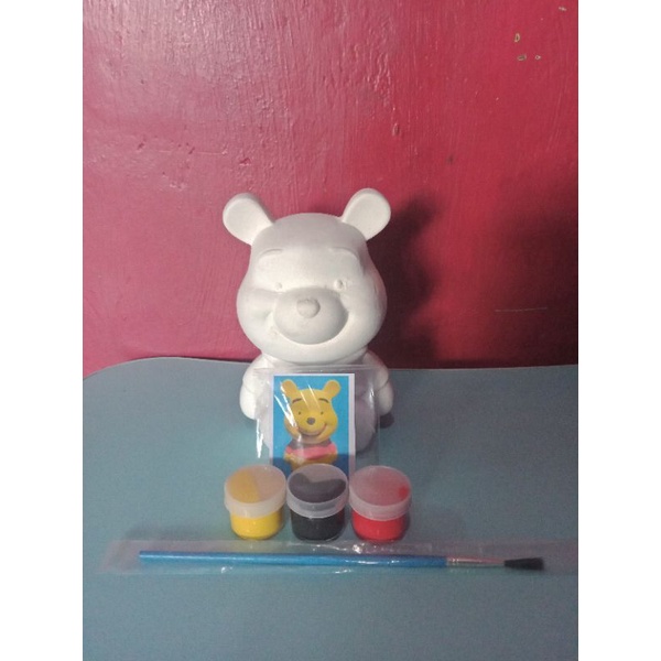 MEWARNAI PATUNG CELENGAN GYPSUM MAINAN EDUKASI ANAK