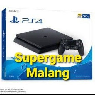 PS4 Slim PS 4 Sony Playstation Console Mesin Game Gaming Gamer Games