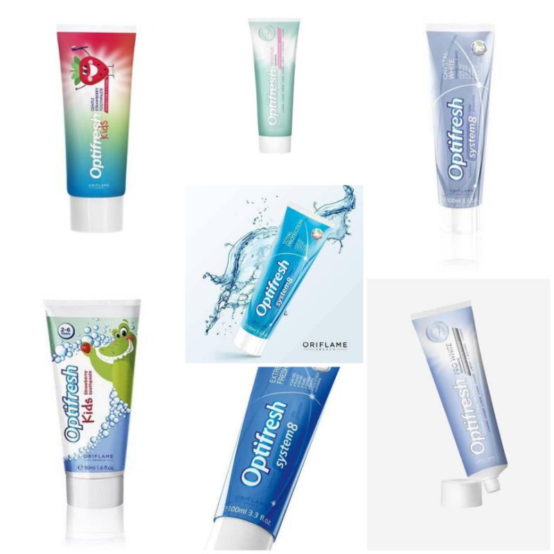 ~KA46~ Pasta gigi optifresh Crystal white / total protection / extreme fresh / optifresh kids / Odol