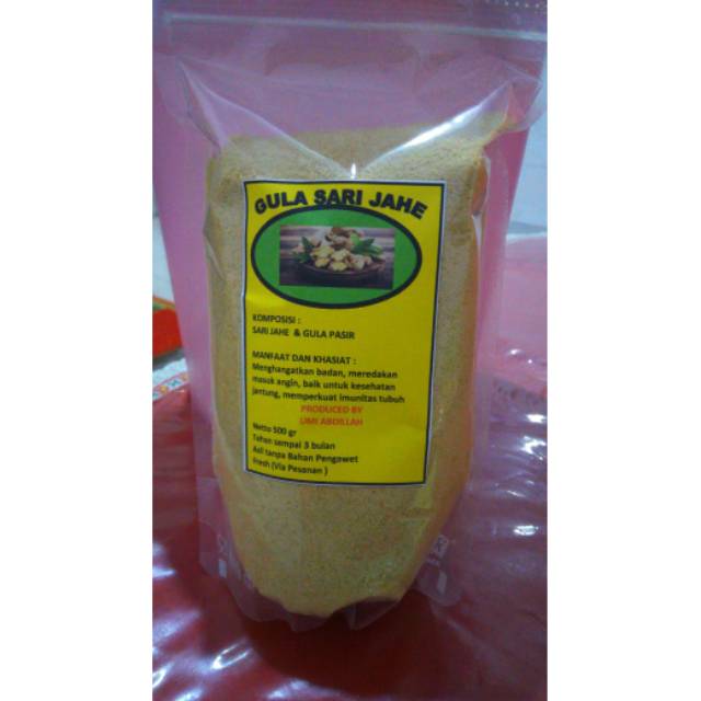 

Sari Jahe, temulawak, Empon2 Mix special