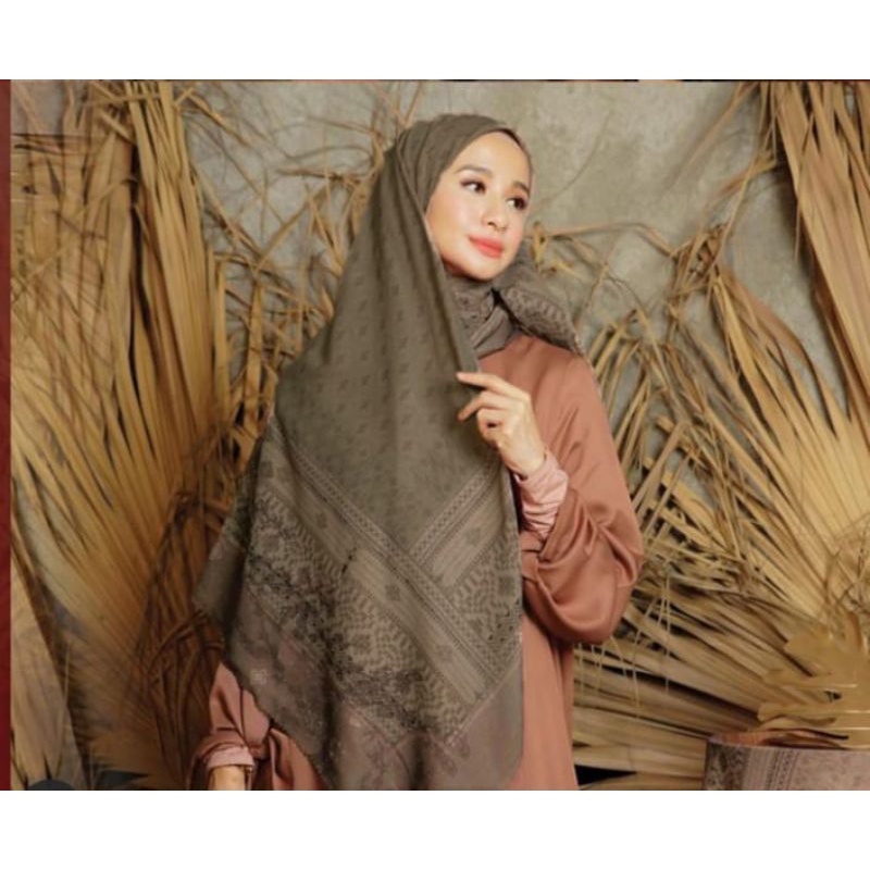 COD Hijab Segiempat Bella Square Umma Motif / Jilbab Voal Motif / Jilbab Ummama Voal Motif / Bella S