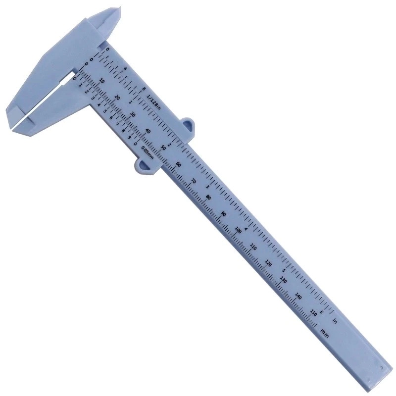 

GemRed Jangka Sorong Plastik Vernier Caliper Gauge Micrometer 150mm Blue