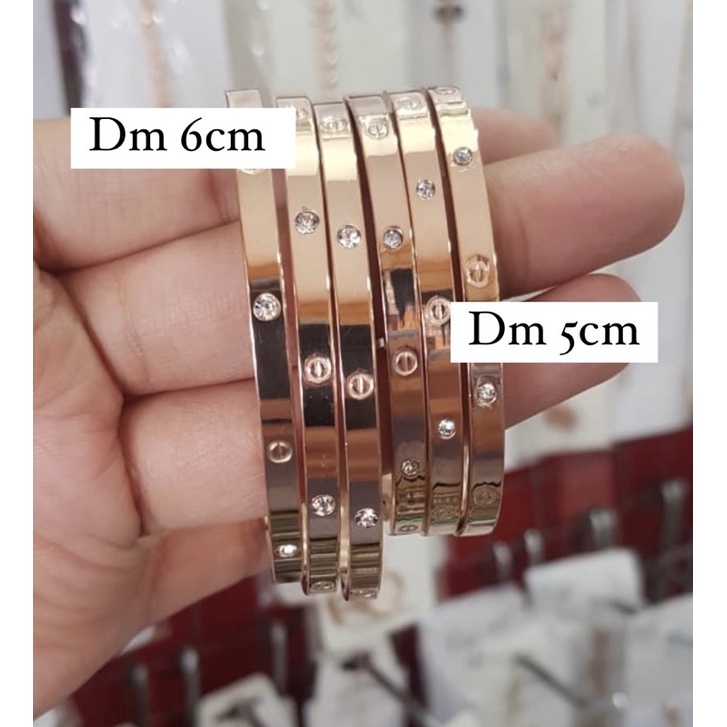 Gelang keroncong titanium